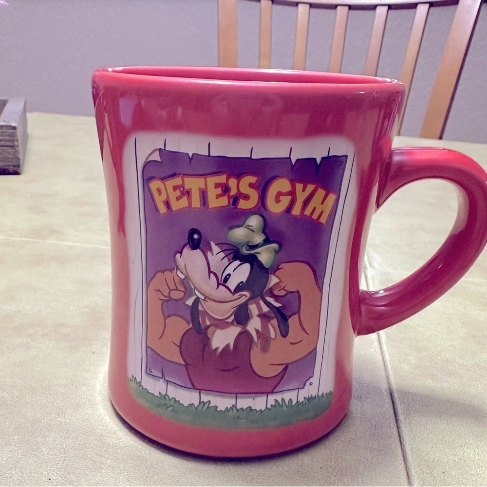 Disney Store Goofy’s Pete’s Gym Coffee Mug